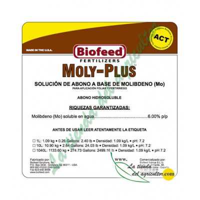 MOLY-PLUS 0–0–0+6%  (1 Litro)