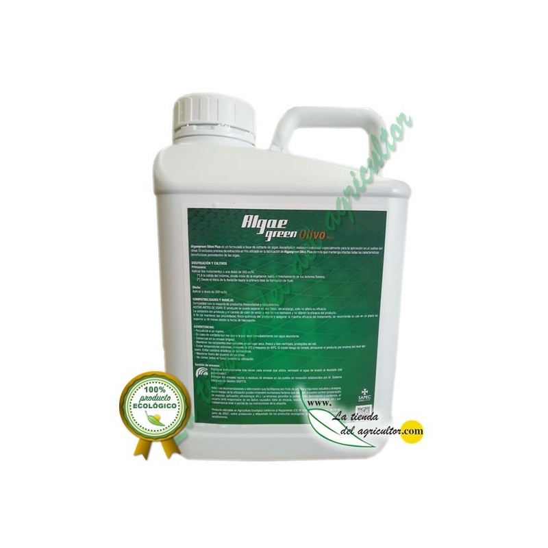 Algaegreen Olivo Plus en 20 L -  Foliar desde 8,92 €/L + IVA
