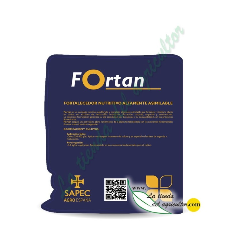 Fortan en 5 kg - Foliar desde 5,72€ / kg + IVA