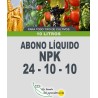 ABONO LIQUIDO LTA NPK 24-10-10 + MICROS | Aumento de la producción 10L