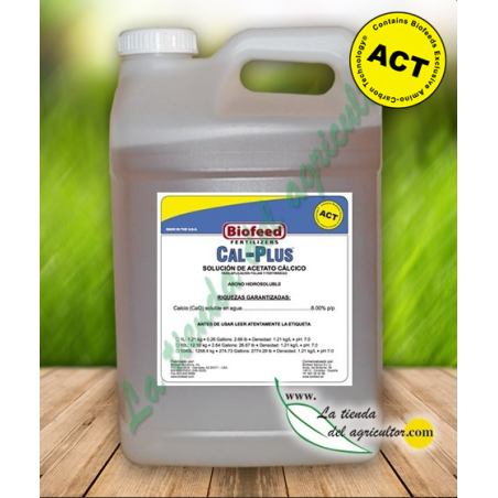 CAL PLUS en 10 L - Complejo liquido de calcio ACT