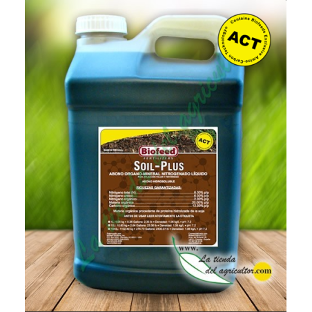 SOIL PLUS en 10 L - Activador de suelos Tecnología ACT