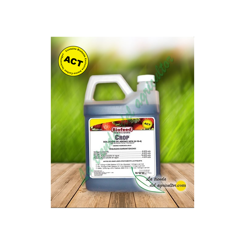 CROP en 1 L - Fertilizante con Tecnología ACT