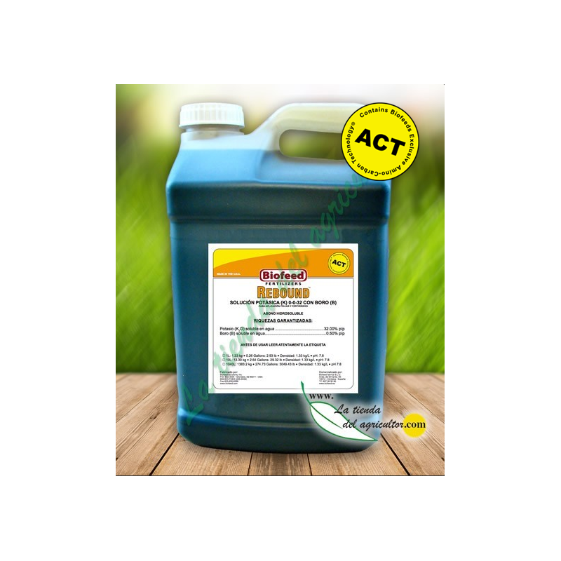 REBOUND en 10 L - Fertilizante con Tecnología ACT