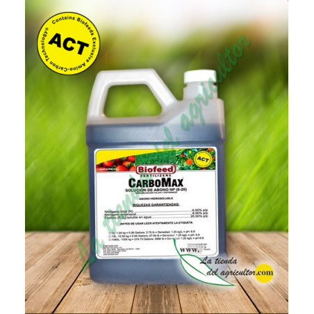 CARBOMAX en 1 L-Fertilizante con Tecnología ACT