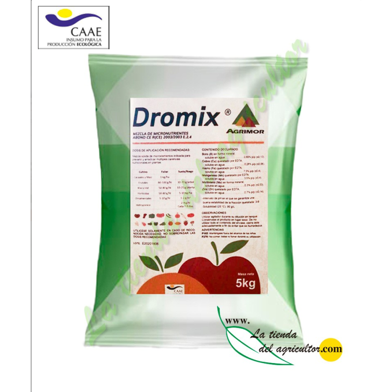 Micronutrientes en formato de 5 kilos - Fitorregulador 8,58 €/KG + IVA