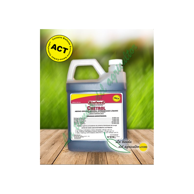 CHETROL en 1 L-Fertilizante con Tecnología ACT