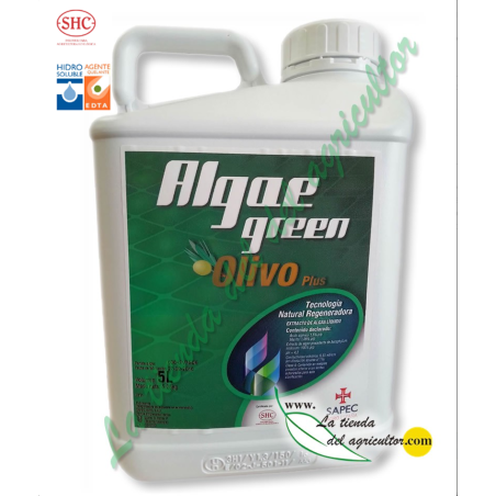 Algaegreen Olivo Plus en 20 L -  Foliar desde 8,92 €/L + IVA