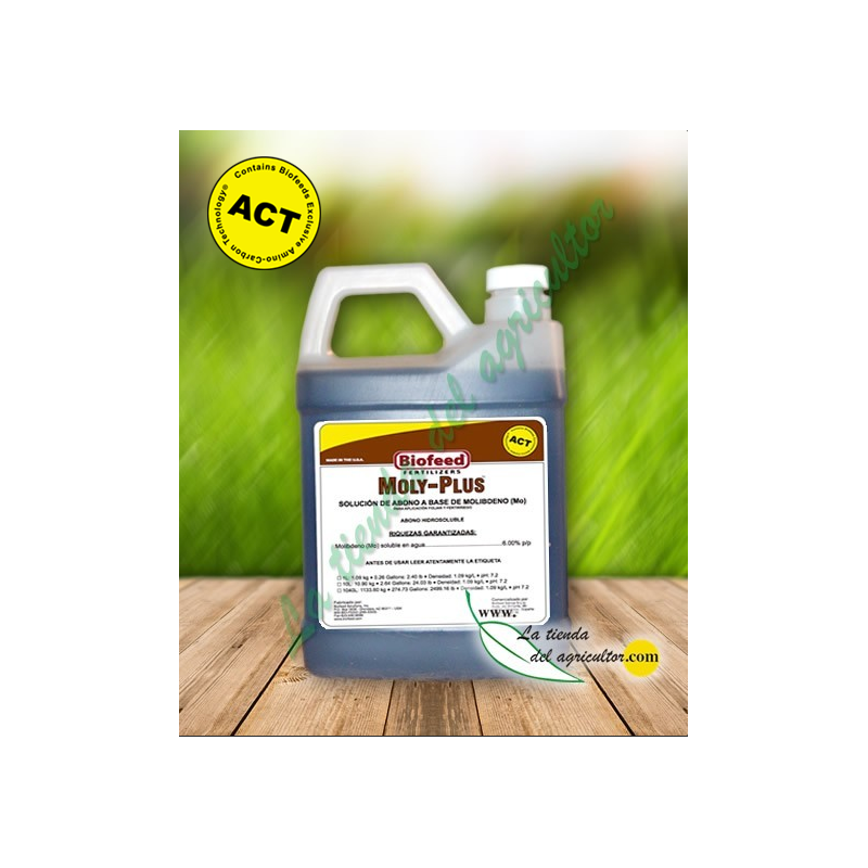 MOLY-PLUS en 1 L-Fertilizante con Tecnología ACT