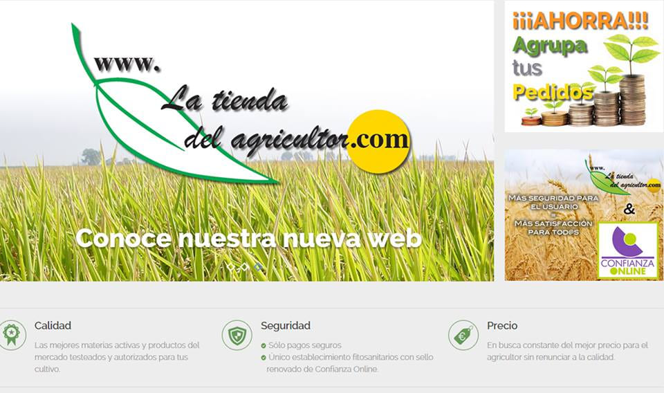 La Tienda del Agricultor elegida el 2º Mejor Comercio Electrónico de Andalucía